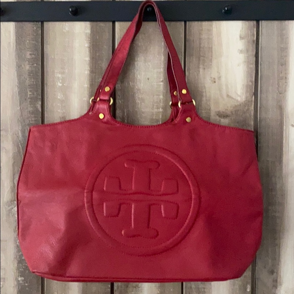 Tory Burch inspired Red Handbag